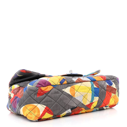 Chanel Nylon Printed Medium Coco Color Flap Multicolor 4 of 10