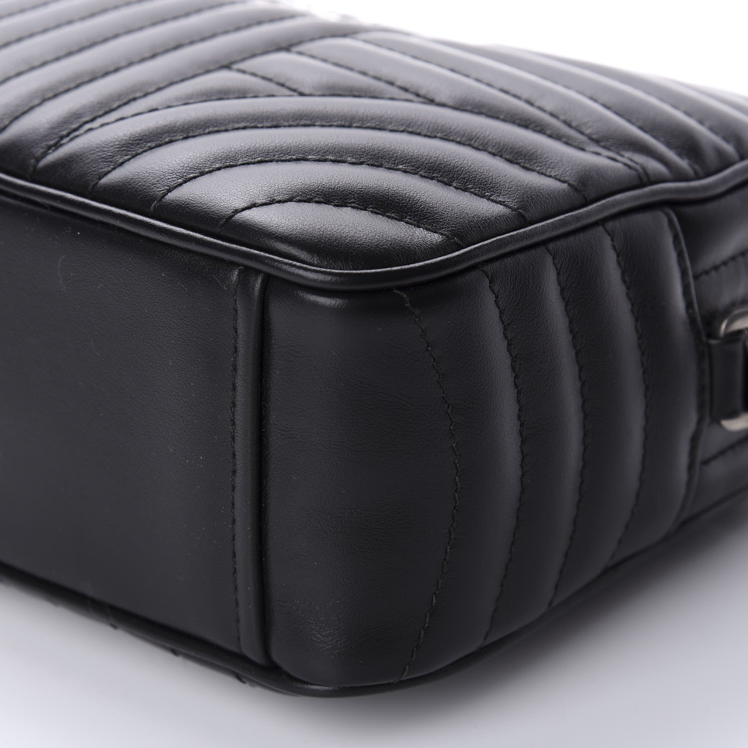 Prada Soft Calfskin Diagramme Crossbody Bag Black 7 of 9