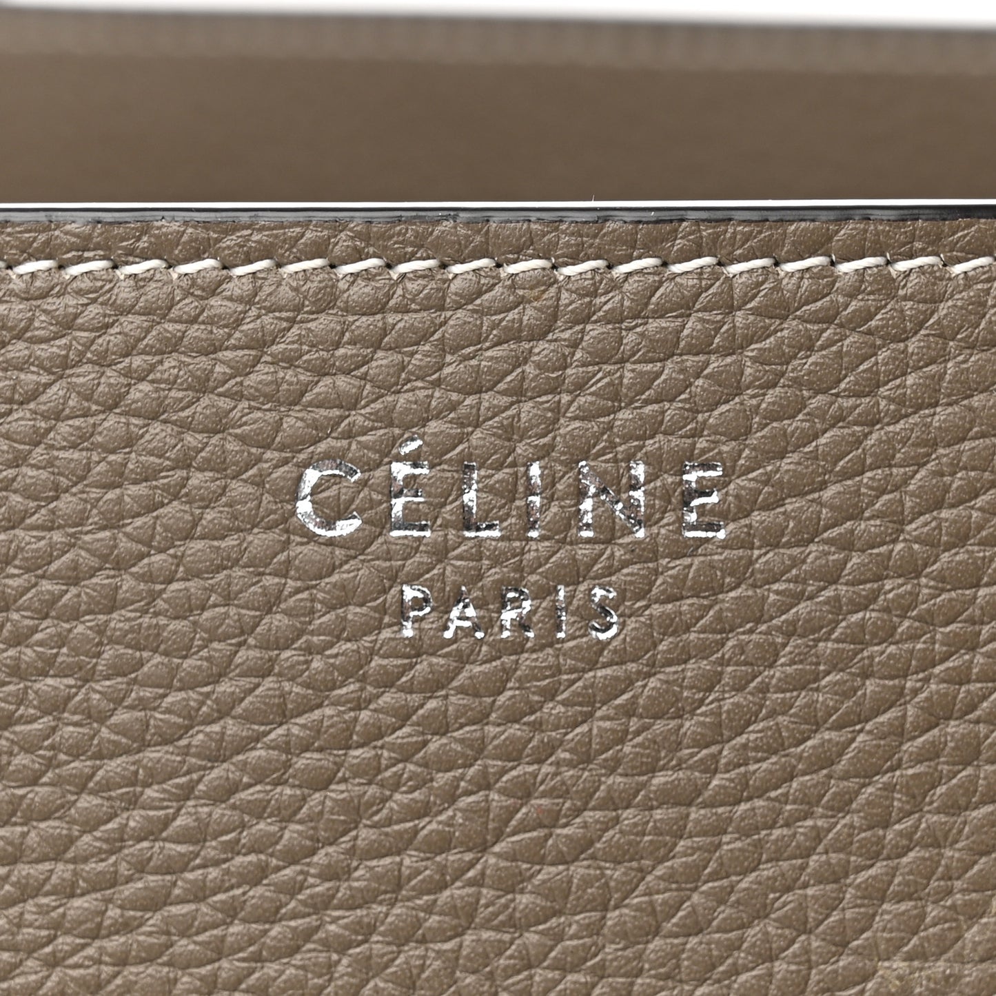Drummed Calfskin Mini Luggage Souris