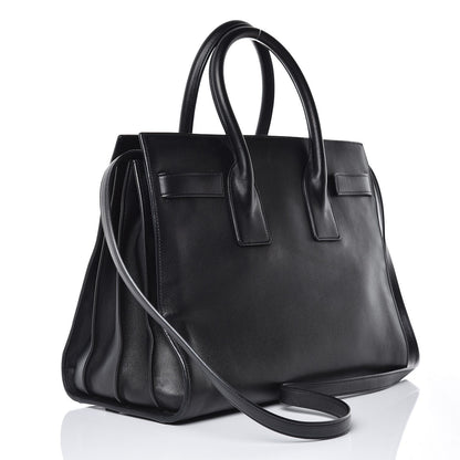 Saint Laurent Calfskin Small Sac De Jour Black 4 of 14