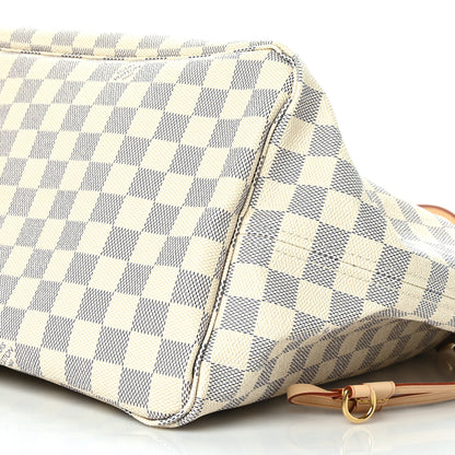 Louis Vuitton Damier Azur Neo Neverfull GM Rose Ballerine 8 of 8