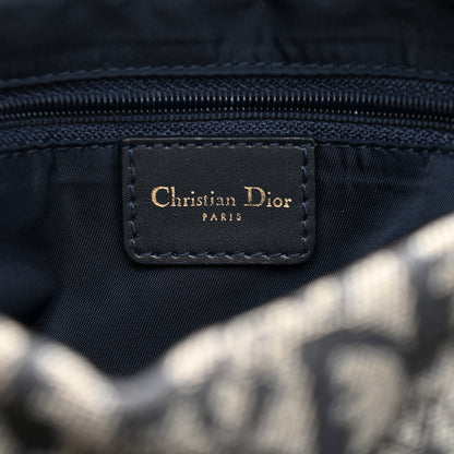 Christian Dior Monogram Boston Navy Blue 5 of 12