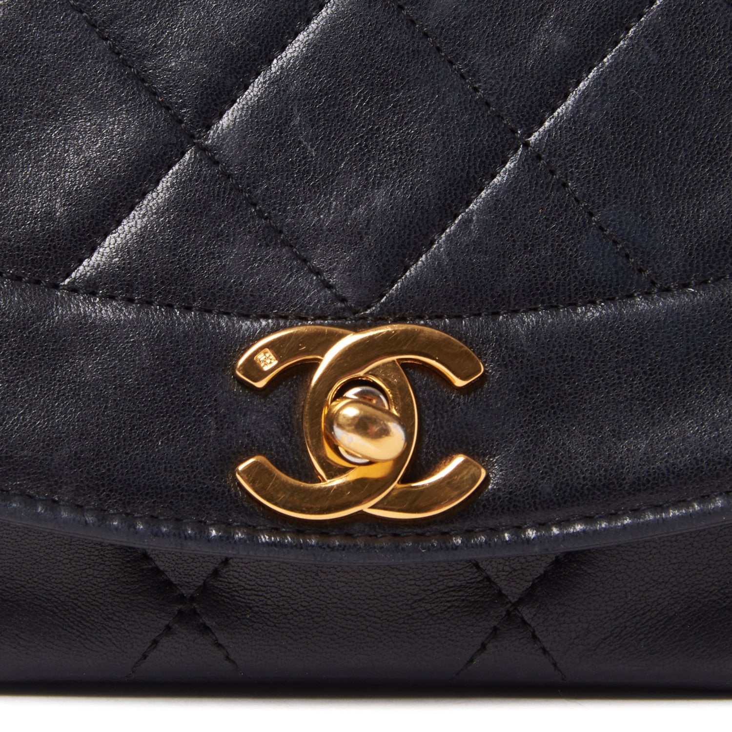 Chanel Lambskin Quilted Small Single Flap Bag Black 6 of 9