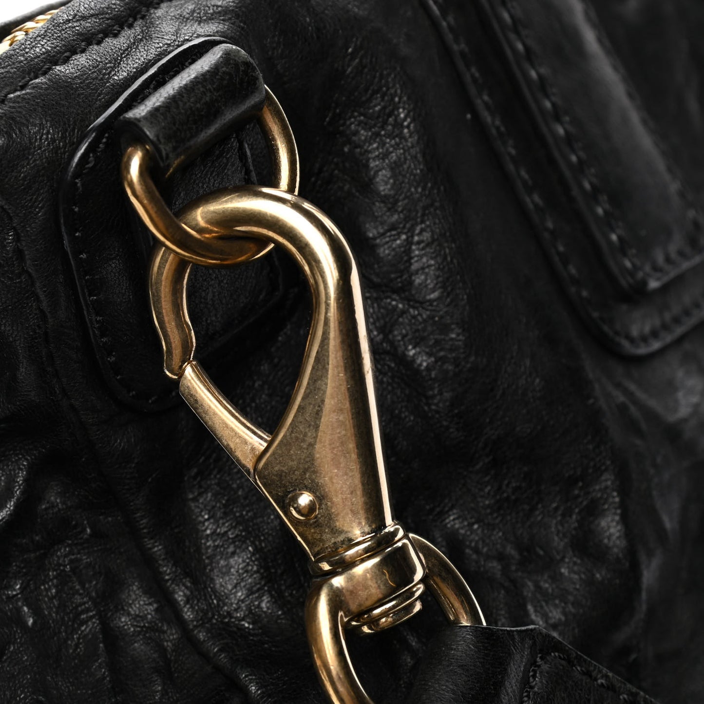 Tumbled Sheepskin Large Pandora Black