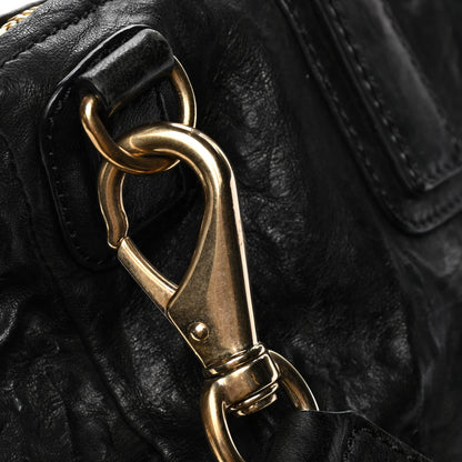 Givenchy Tumbled Sheepskin Large Pandora Black 5 of 5