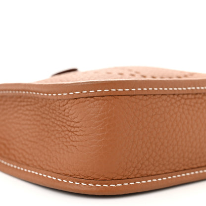 Hermes Taurillon Clemence Evelyne TPM Gold 9 of 10