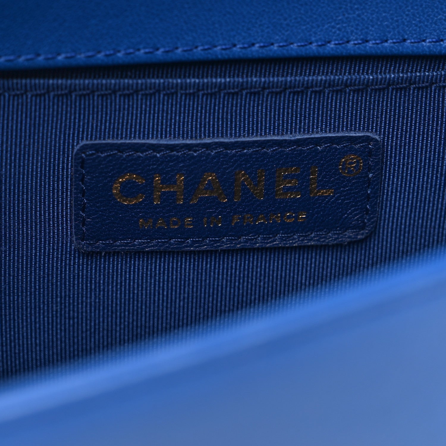 Chanel Lambskin Quilted Small Boy Flap Blue 7 of 11