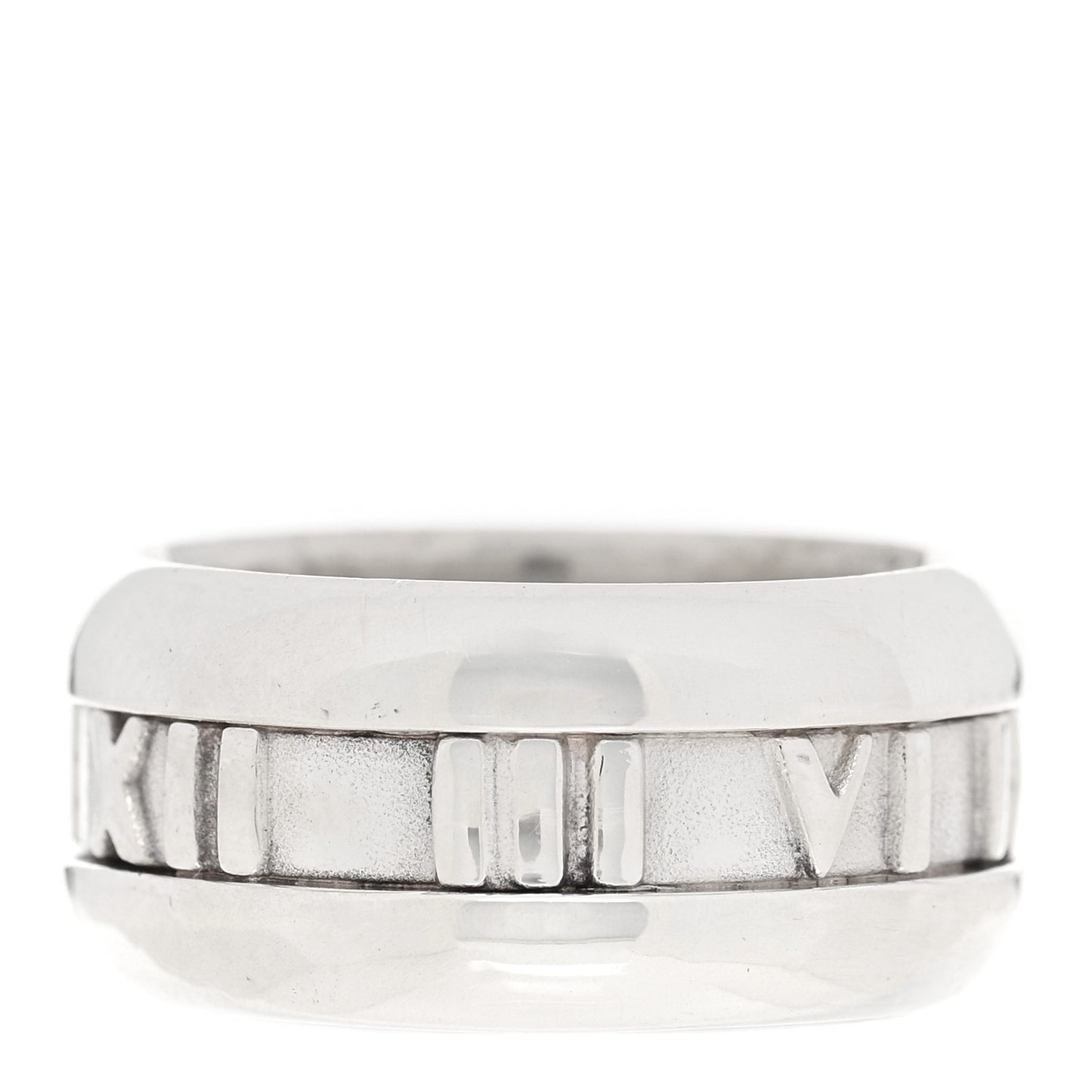 Sterling Silver Atlas Band Ring 51 5.75