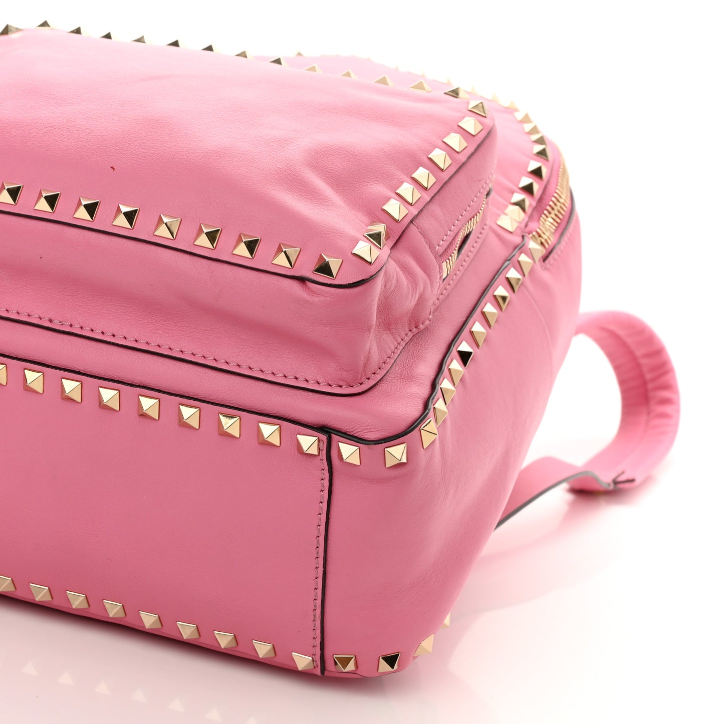 Vitello Medium Rockstud Backpack Ninphea