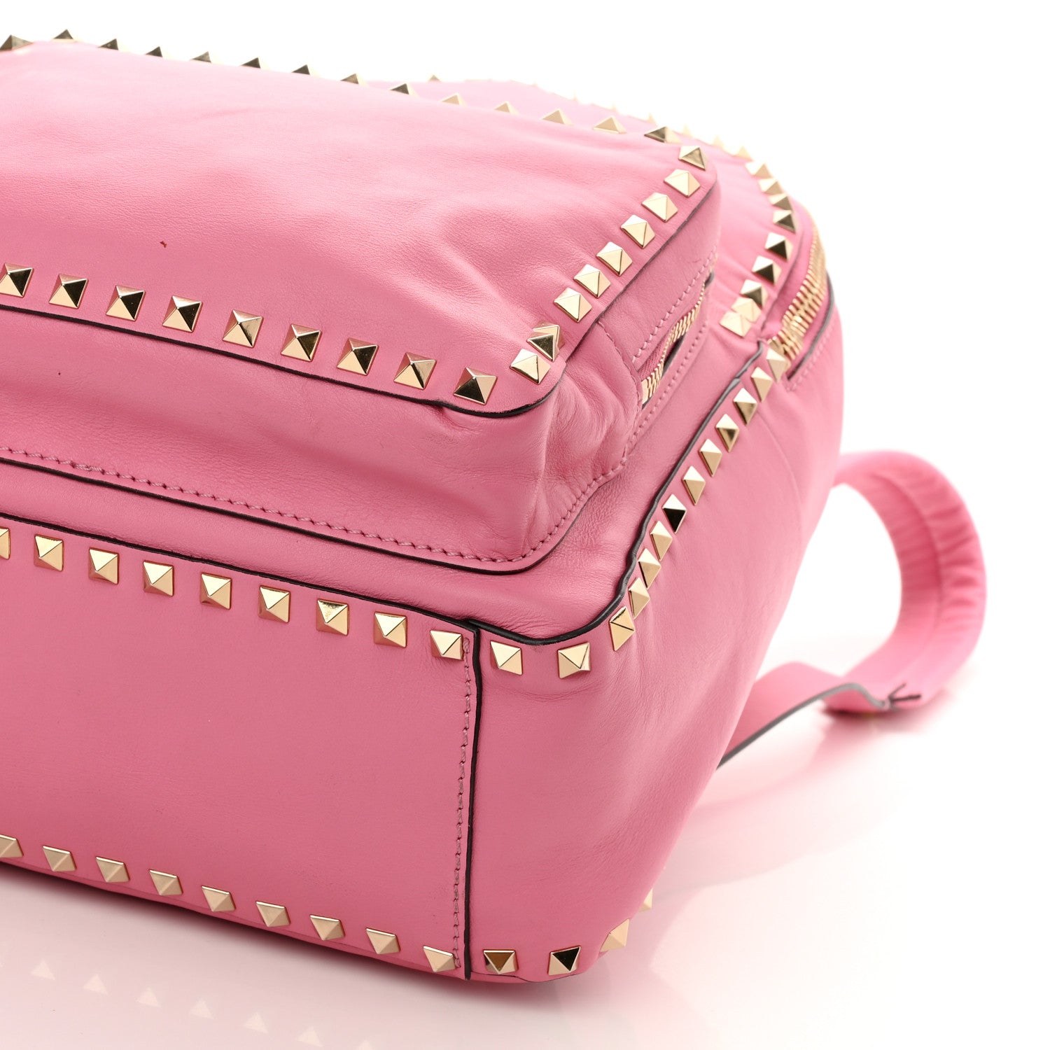 Valentino Garavani Vitello Medium Rockstud Backpack Ninphea 9 of 11