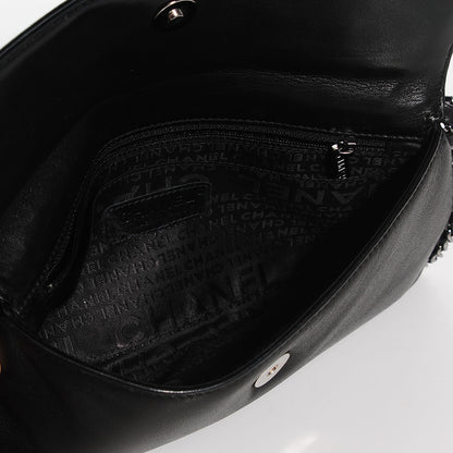 Chanel Lambskin Chain Flap Black 12 of 14