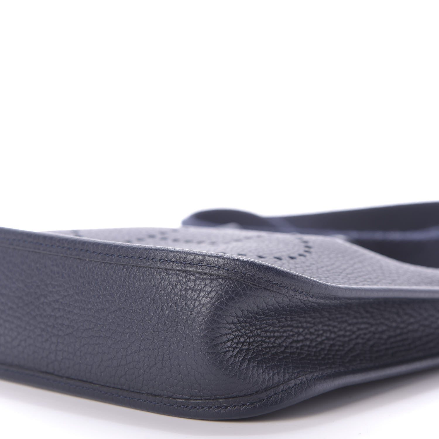 Hermes Taurillon Clemence Amazone Evelyne TPM Bleu Nuit Bleu Indigo 7 of 8