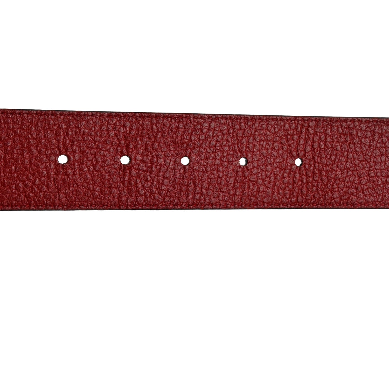 Gucci Calfskin 1973 Reversible Belt 80 32 Black Red 6 of 9