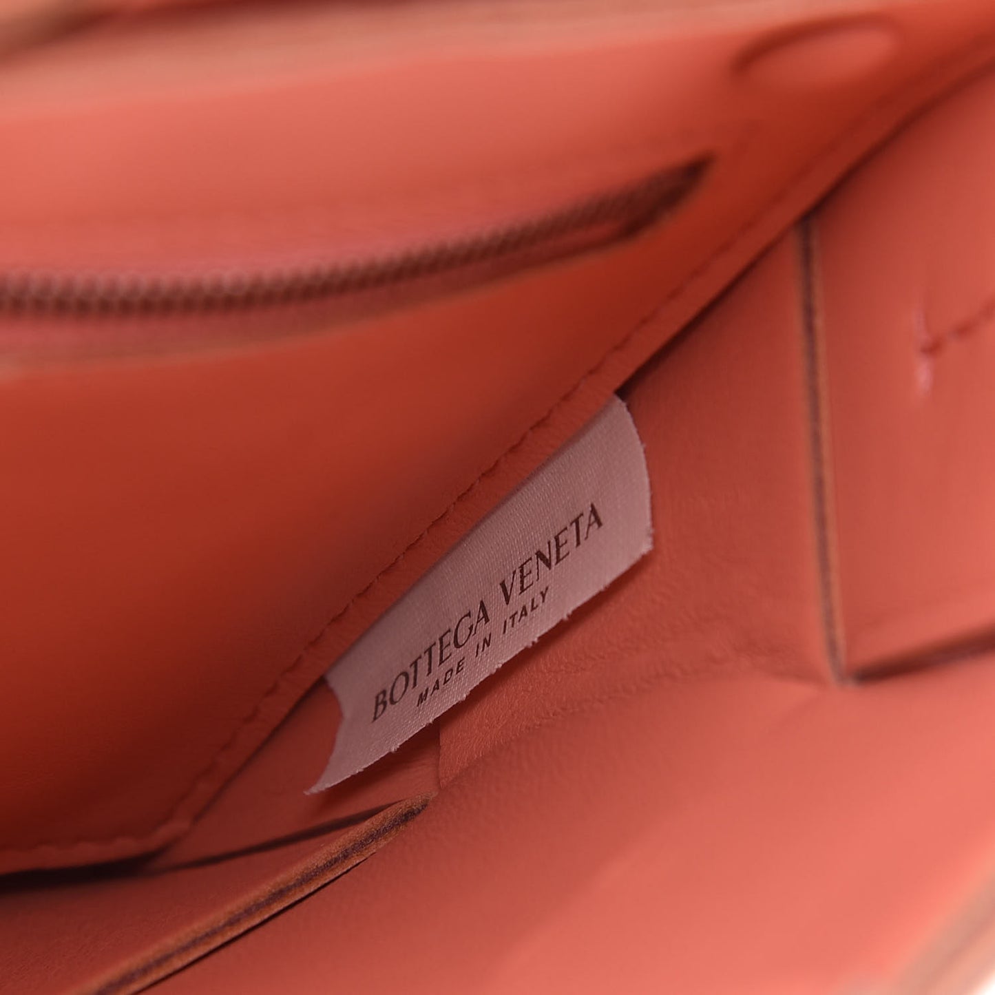 Nappa Maxi Intreccio Cassette Bag Peach