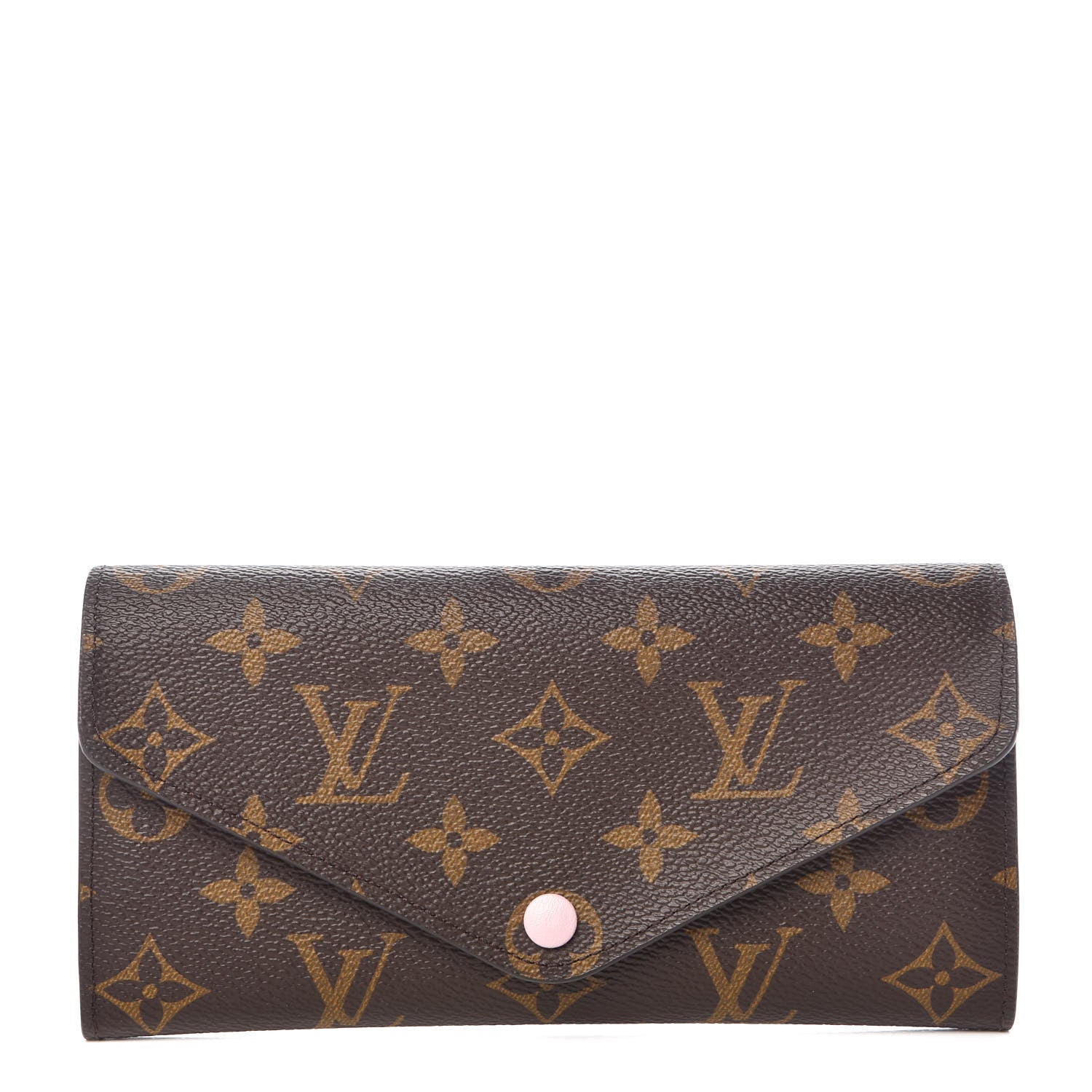 Louis Vuitton Monogram Josephine Wallet Rose Ballerine 1 of 11