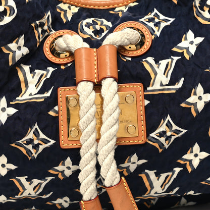 Louis Vuitton Canvas Monogram Cruise Bulles MM Navy 7 of 11