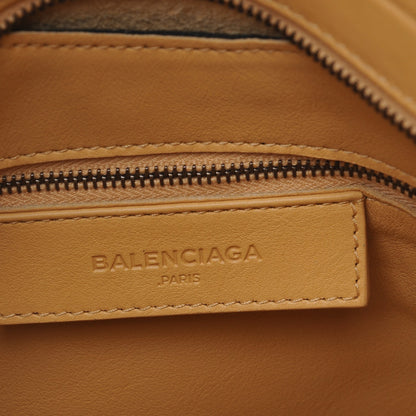 Balenciaga Calfskin Blackout Hardware Perforated City Beige Ocre 7 of 8