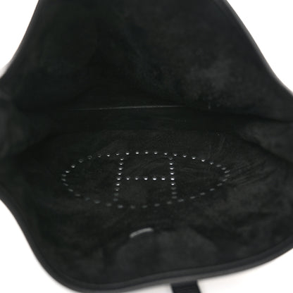 Hermes Taurillon Clemence Evelyne III GM Black 5 of 10