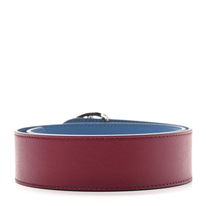 Fendi Vitello Liberty F is Fendi Bi-Color Reversible Belt 70 28 Black Cherry Nebula 2 of 4