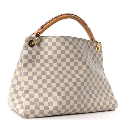 Louis Vuitton Damier Azur Artsy MM 3 of 9
