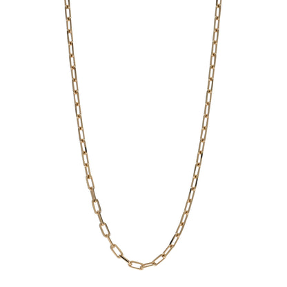 Cartier 18K Yellow Gold SM Santos De Cartier Link Necklace 1 of 5