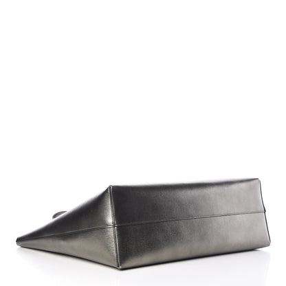 Tom Ford Laminated Calfskin Medium T Tote Anthracite 4 of 11