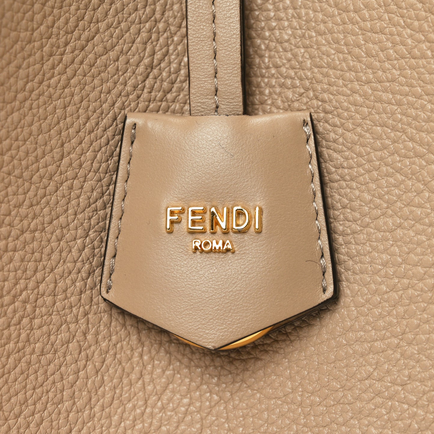 Vitello Cher Grace Bi-Color Medium Fendi Origami Beige Amido Sand