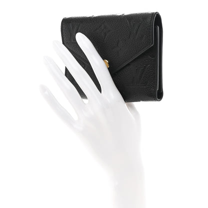 Louis Vuitton Empreinte Victorine Wallet Black 2 of 8