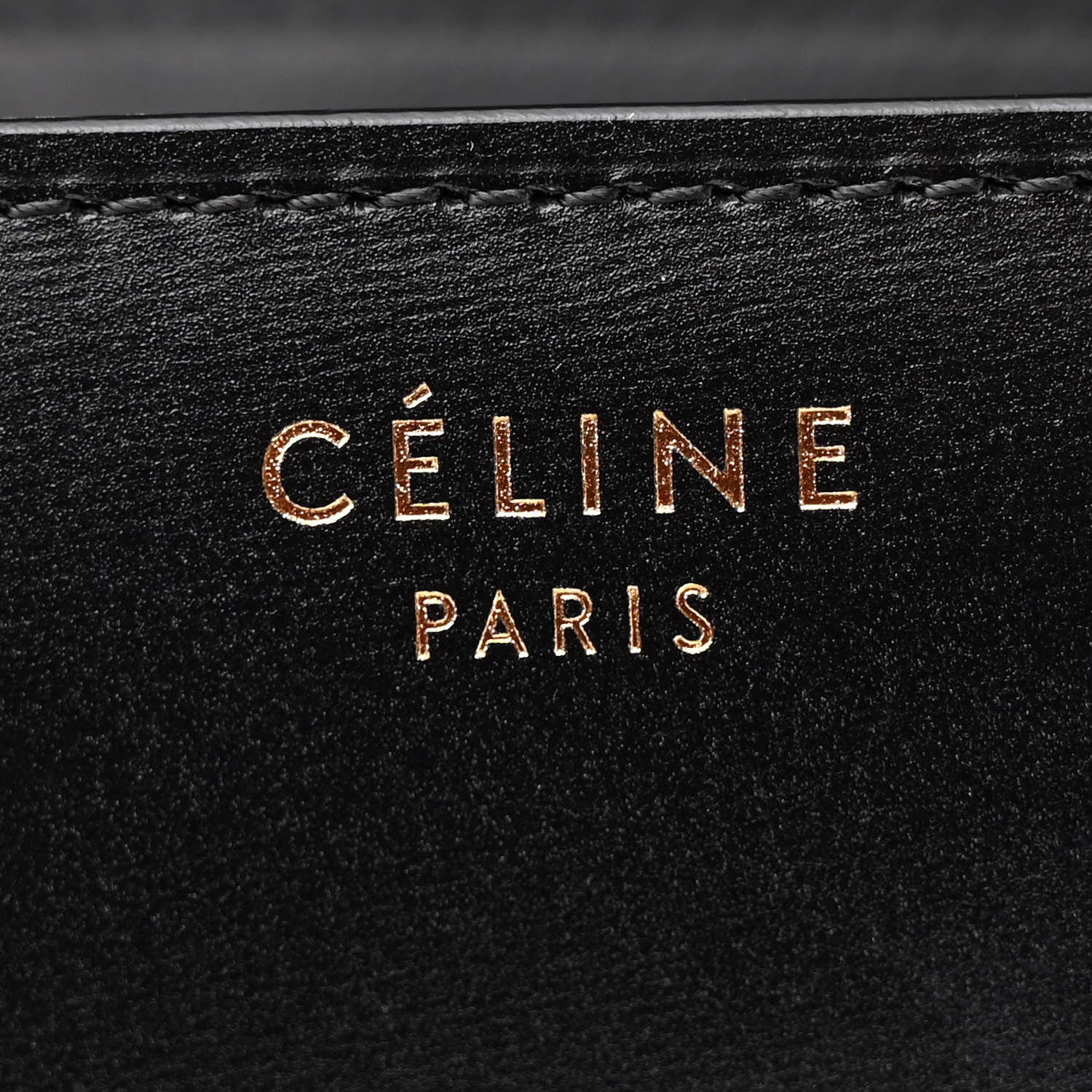 Celine Box Calfskin Medium Classic Box Flap Bag Black 7 of 12