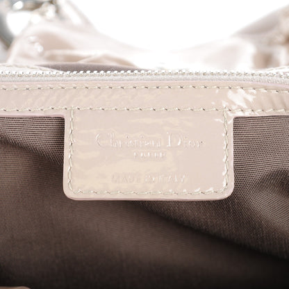 Christian Dior Patent Cannage Medium Le Trente Tote Grey 7 of 10