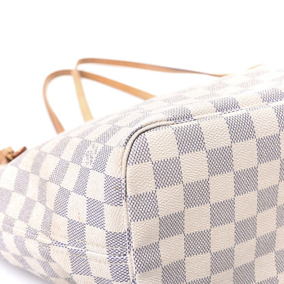 Louis Vuitton Damier Azur Neverfull MM 7 of 14
