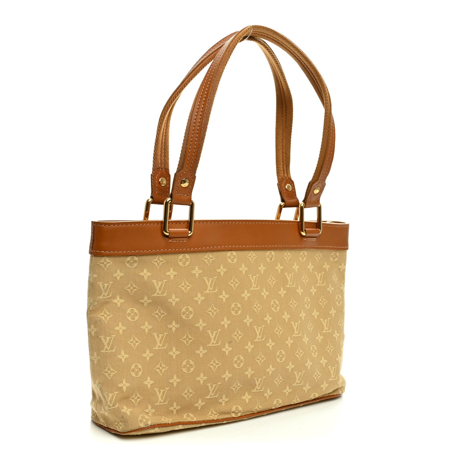 Louis Vuitton Mini Monogram LUCILLE PM Beige 3 of 10