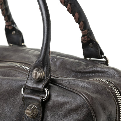 Balenciaga Agneau Giant 12 Silver Hardware Office Tote Charbon 16 of 26
