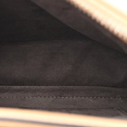 Fendi Shiny Nappa Trapuntata Small DotCom Click Chain Satchel Cuoio 6 of 17