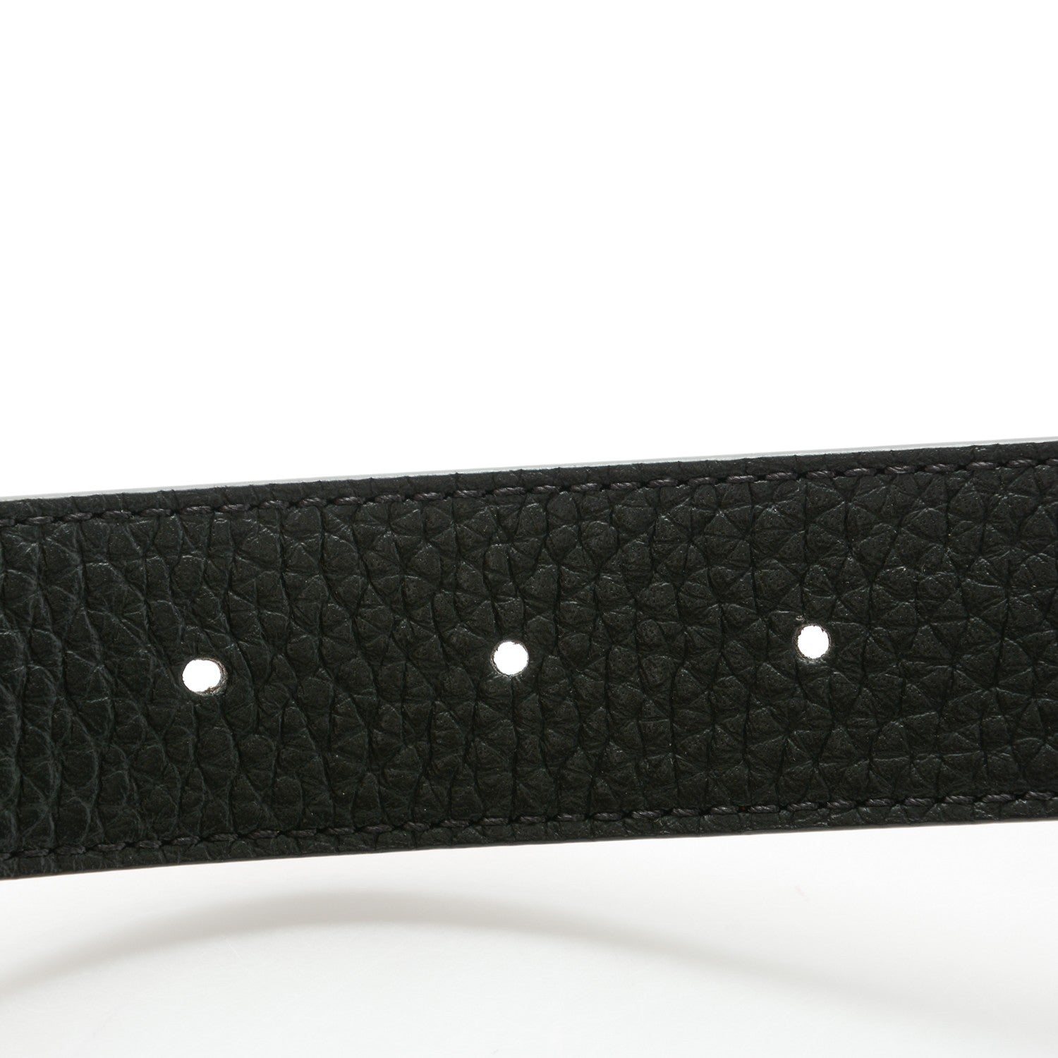Louis Vuitton Taurillon Calfskin 30mm LV Initiales Reversible Belt 90 36 Black 5 of 6
