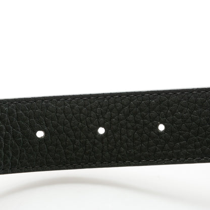 Louis Vuitton Taurillon Calfskin 30mm LV Initiales Reversible Belt 90 36 Black 5 of 6