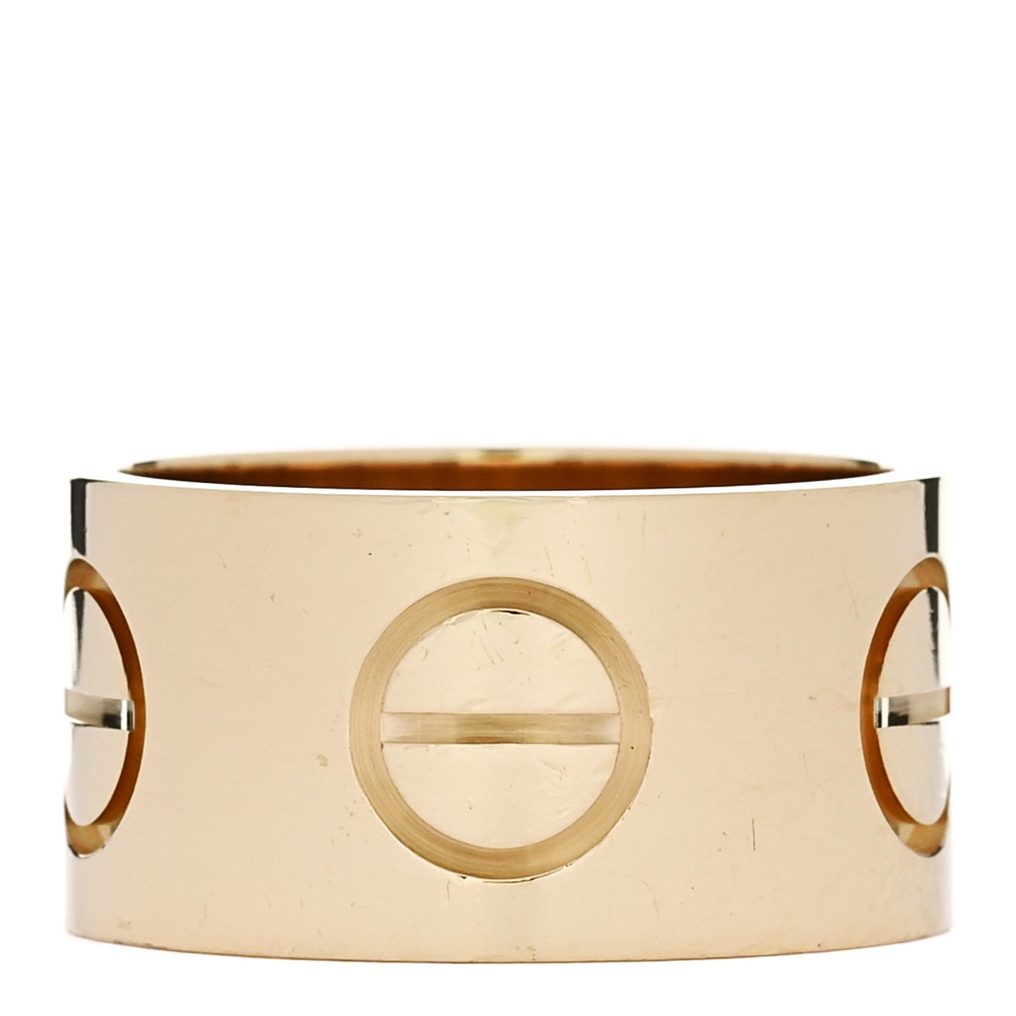 18K Yellow Gold 11mm LOVE Ring 57 8