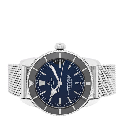 Breitling Stainless Steel 44mm Superocean Heritage II B20 Automatic Watch Blue AB2030 2 of 5