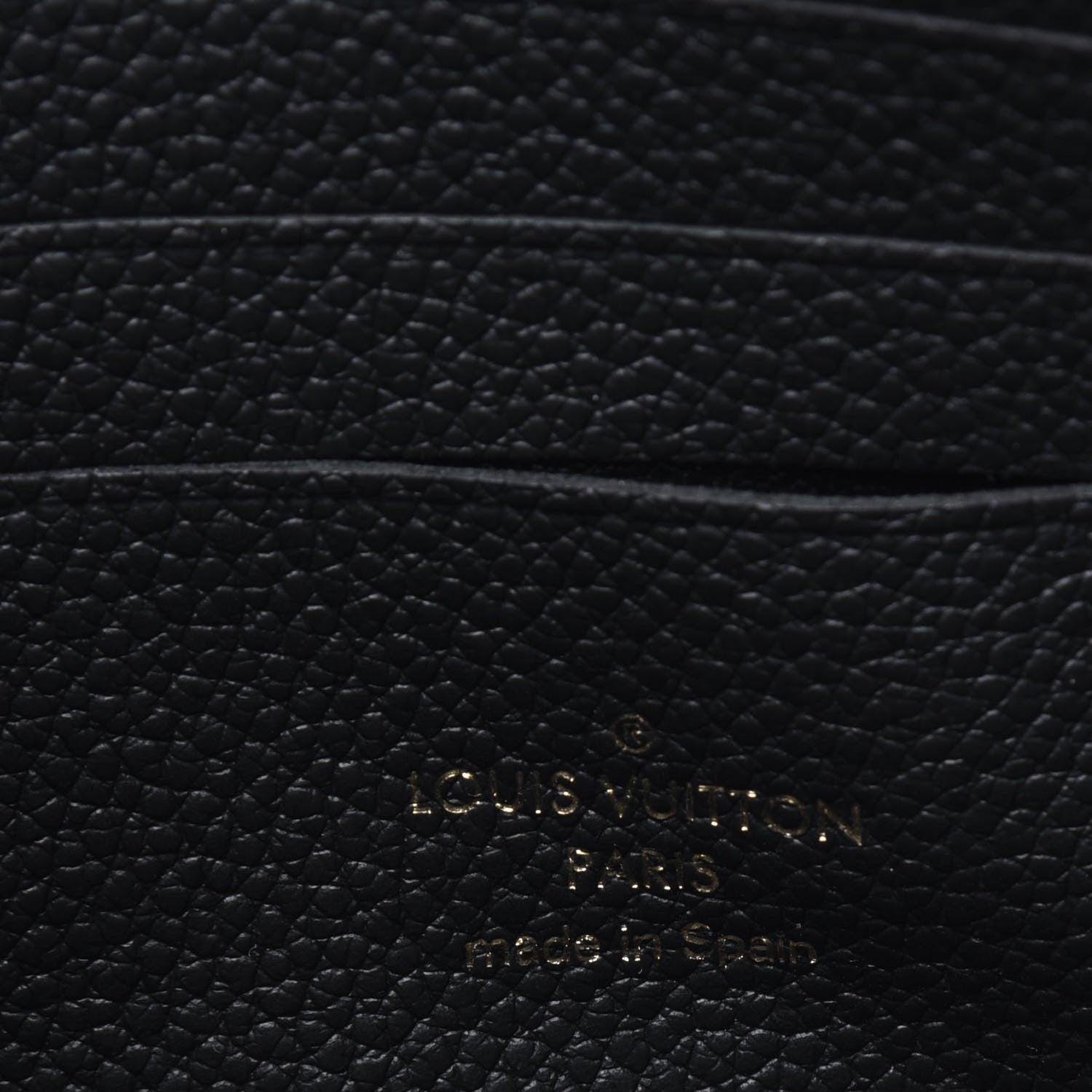 Louis Vuitton Empreinte Double Zip Pochette Black 6 of 9