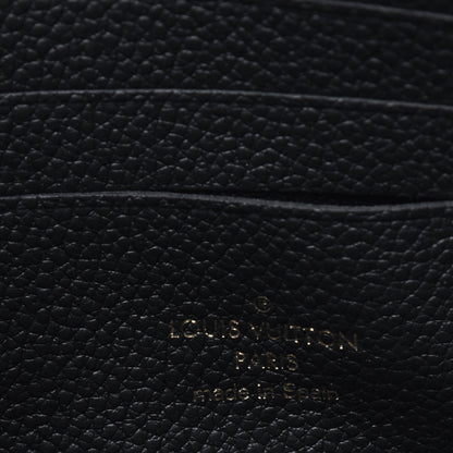 Louis Vuitton Empreinte Double Zip Pochette Black 6 of 9