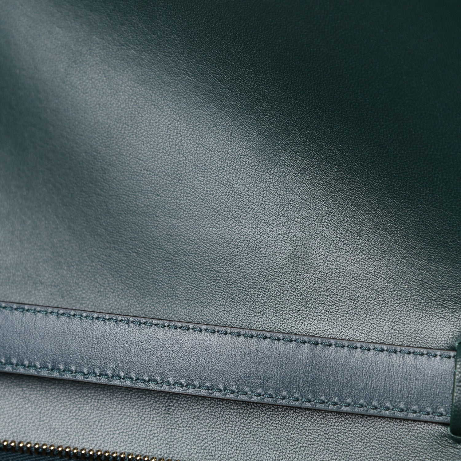 Celine Box Calfskin Medium Classic Box Flap Bag Dark Green 12 of 15