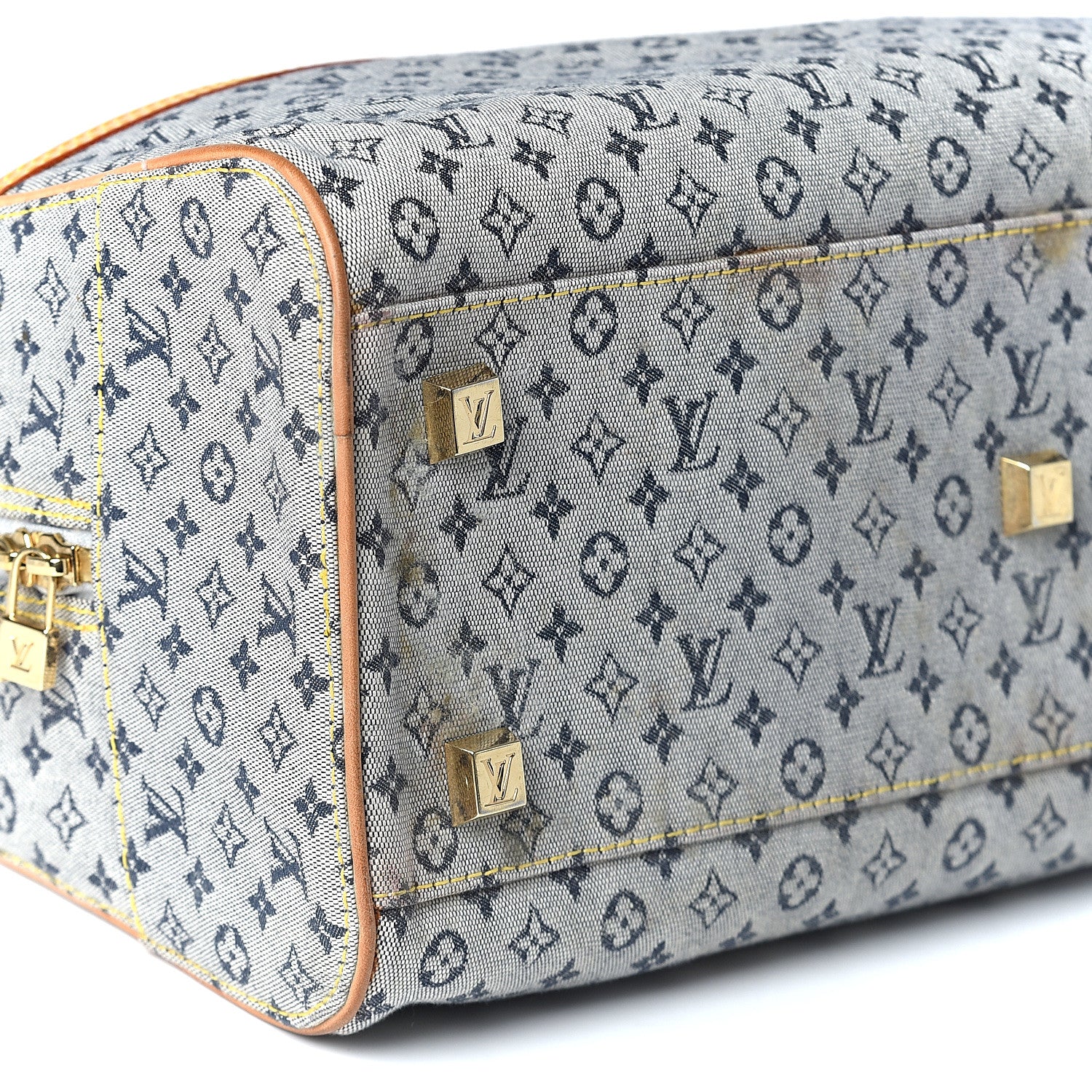 Louis Vuitton Mini Monogram Marie Blue 7 of 8
