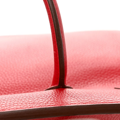 Hermes Togo Birkin 35 Rouge Casaque 14 of 14