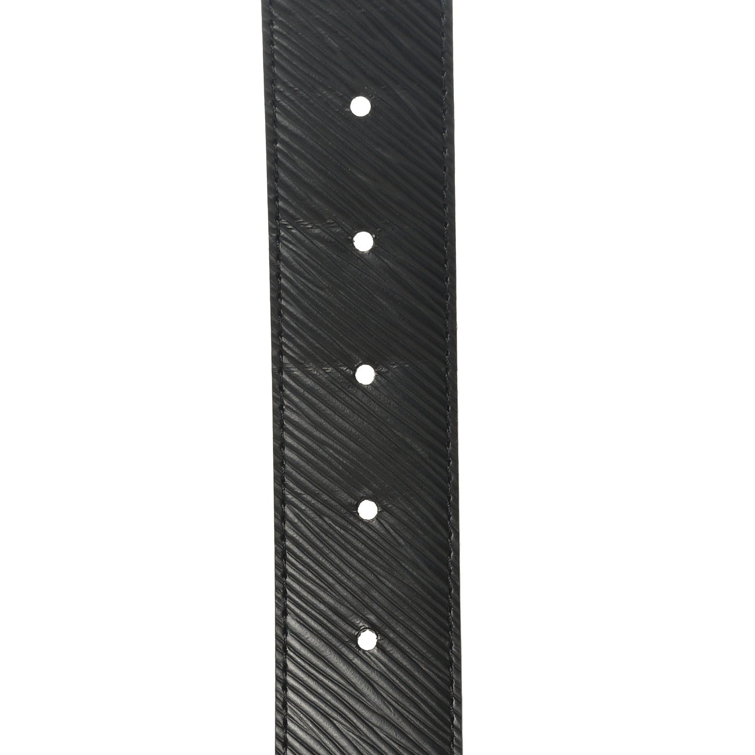 Louis Vuitton Monogram Epi 35mm LV Circle Reversible Belt 75 30 Black 4 of 6