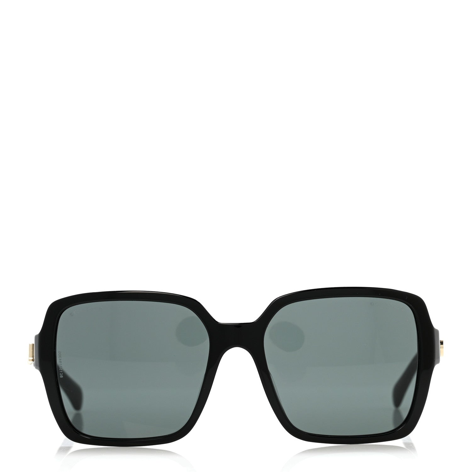 Chanel Acetate Square Sunglasses 5408-A Black 2 of 7