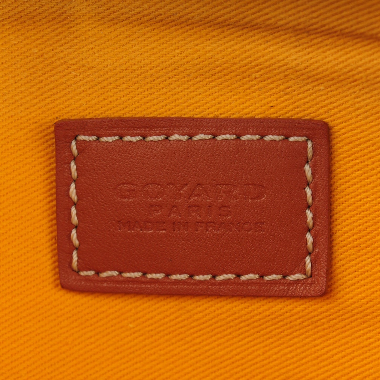 Goyardine Senat Pochette GM Black Gold