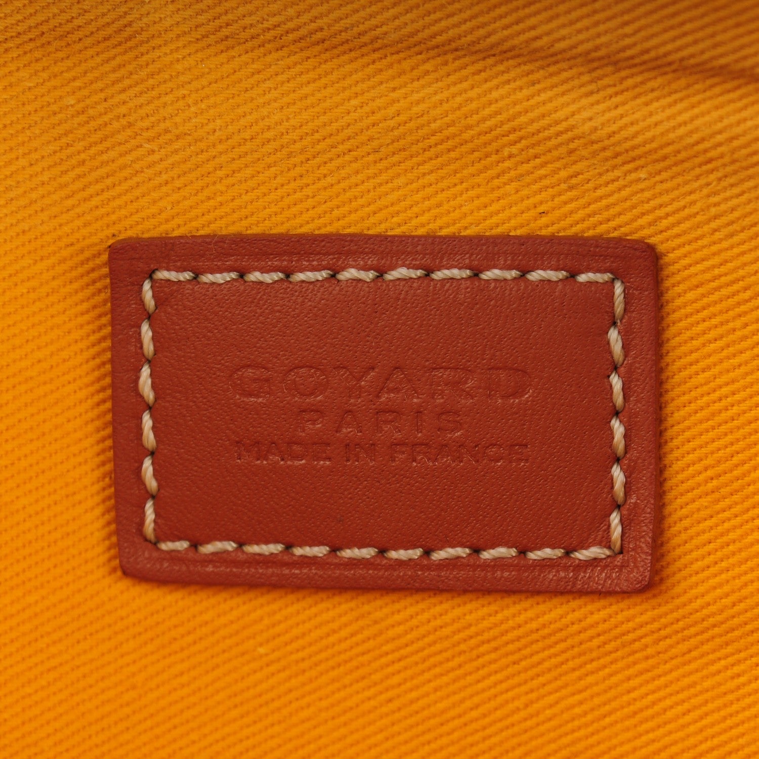 Goyard Goyardine Senat Pochette GM Black Gold 6 of 7