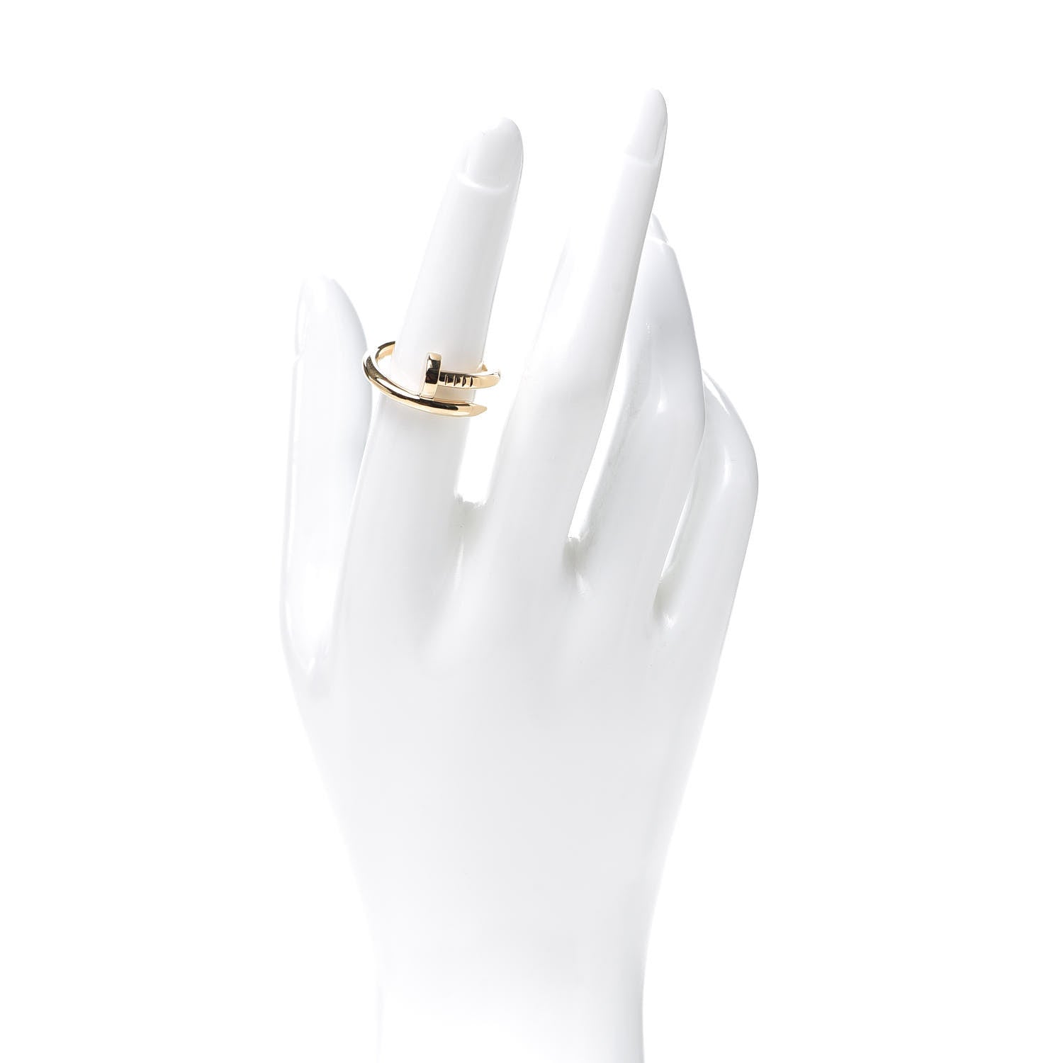 Cartier 18K Yellow Gold Juste Un Clou Ring 55 7.25 2 of 5