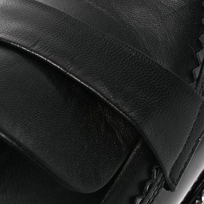 Chanel Patent Lambskin CC Chain Mocassin Loafers 37 Black 11 of 11