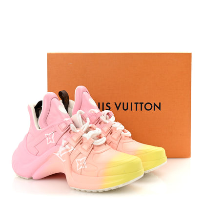 Louis Vuitton Calfskin LV Archlight Sneakers 39.5 Pink 10 of 10